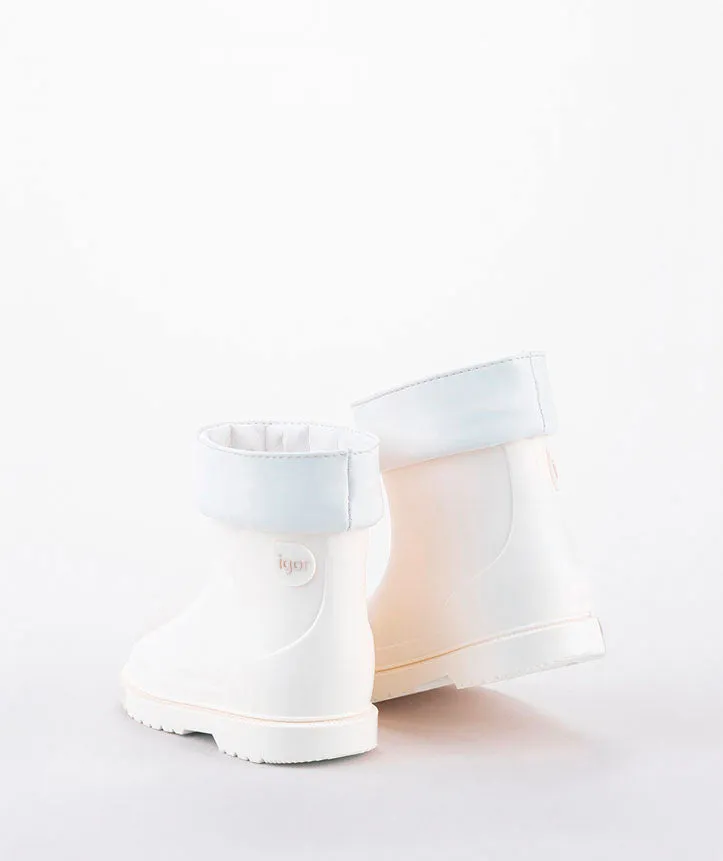 Igor Girl's and Boy's Bimbi Euri Boots - Blanco off trail