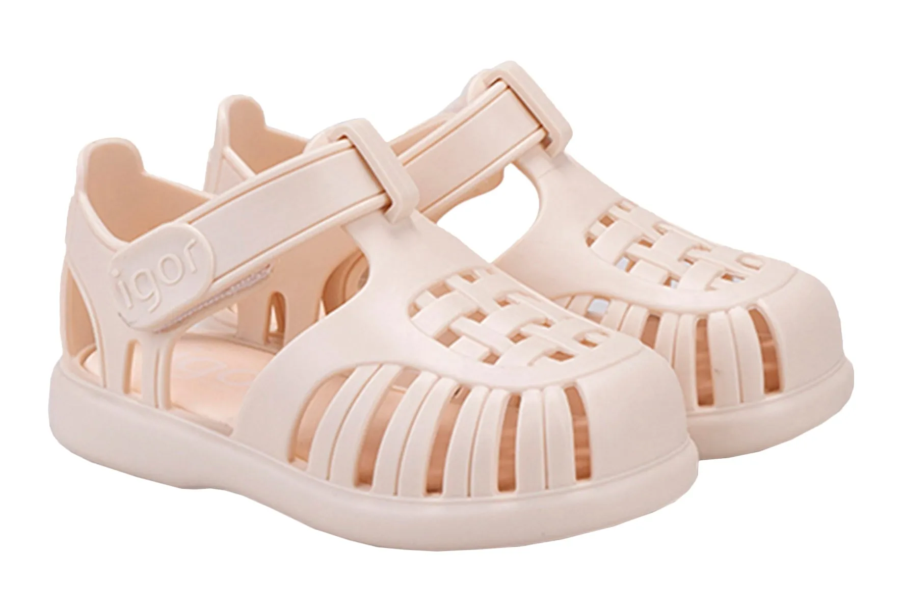Igor Girl's and Boy's S10271 Tobby Solid Sandals - Marfil Home Joy