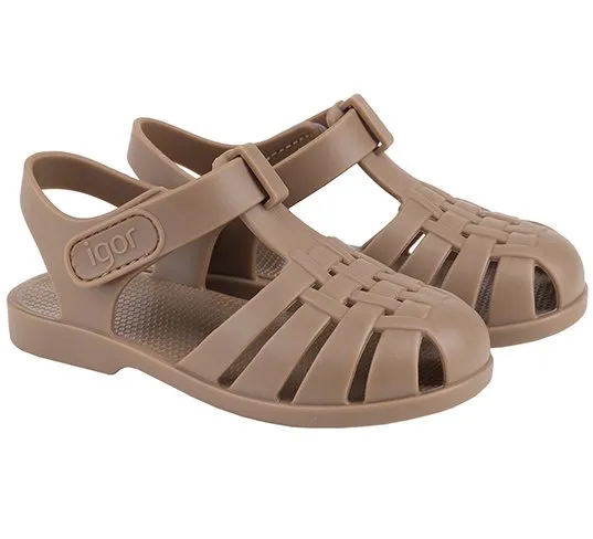 Igor Girl's and Boy's S10288 Clasica V, Taupe daily rush