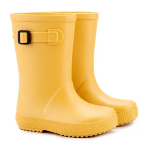 Igor Girl's and Boy's Splash Euri Rain Boots, Amarillo snow mission