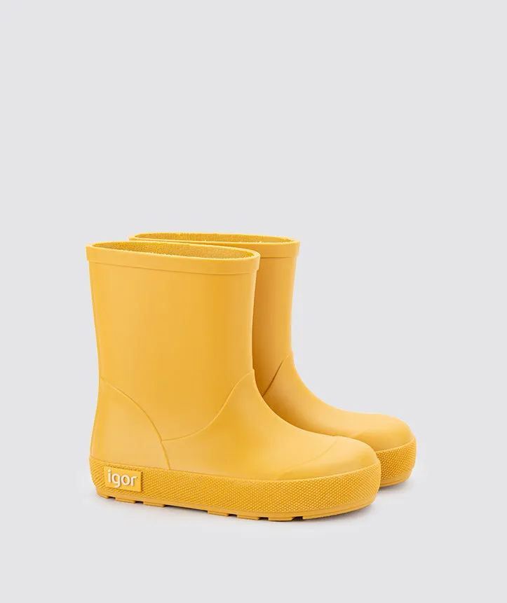 Igor Girl's and Boy's Yogi Rain Boots - Amarillo outdoor ready