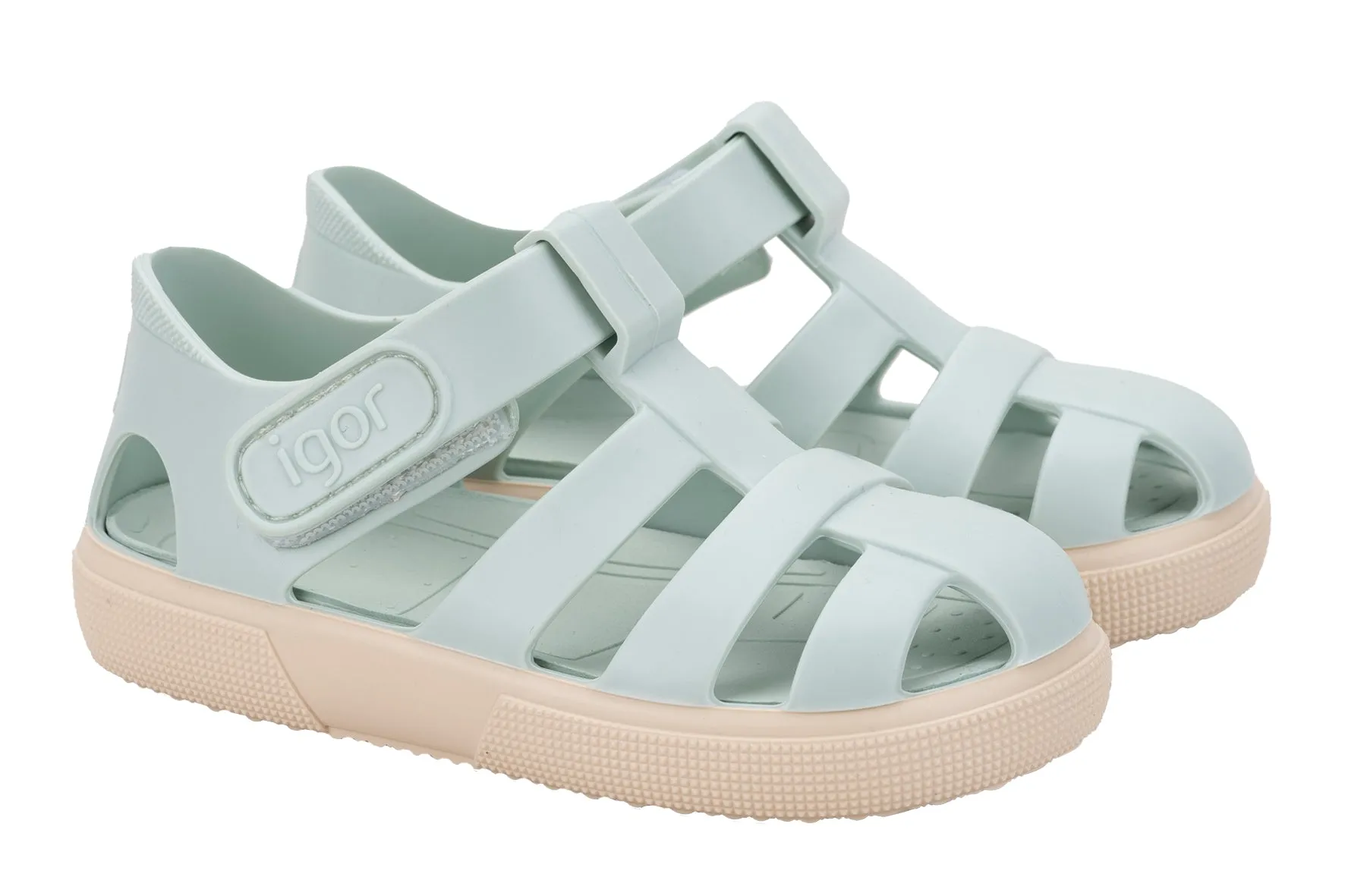 Igor Girl's Bay Sandals - Menta Lake Soul