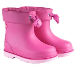 Igor Girl's Bimbi Bicolor Boots, Fuchsia sand storm
