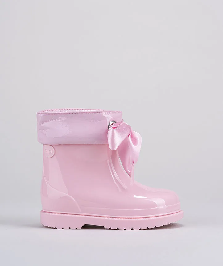 Igor Girl's Bimbi Lazo Rain Boots, Rosa Pink road soul