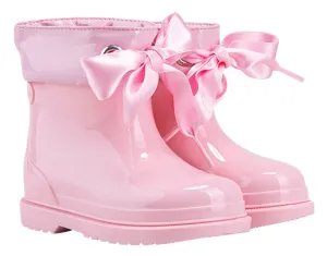 Igor Girl's Bimbi Lazo Rain Boots, Rosa Pink zen step