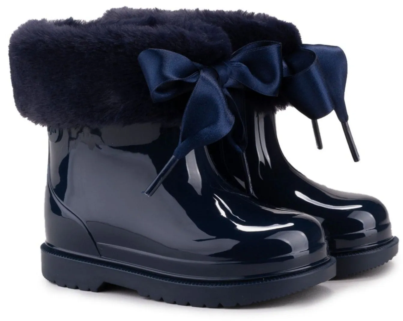 Igor Girl's Bimbi Soft Rain Boots, Marino Navy Blue heat shield