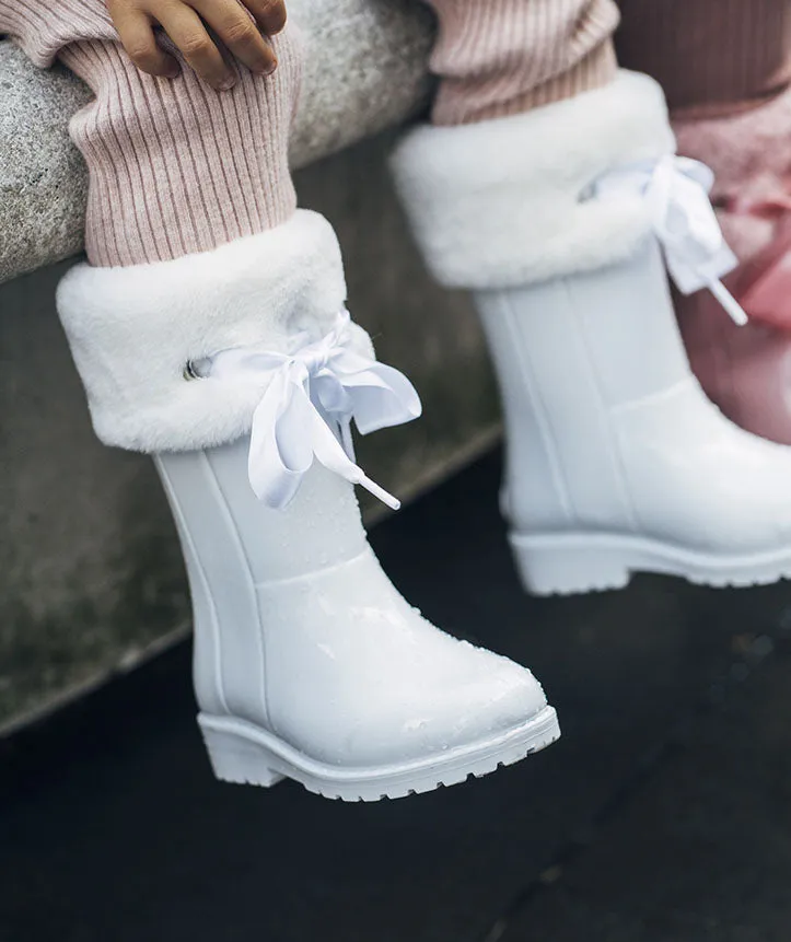 Igor Girl's Campera Charol Soft Boots, Blanco all match