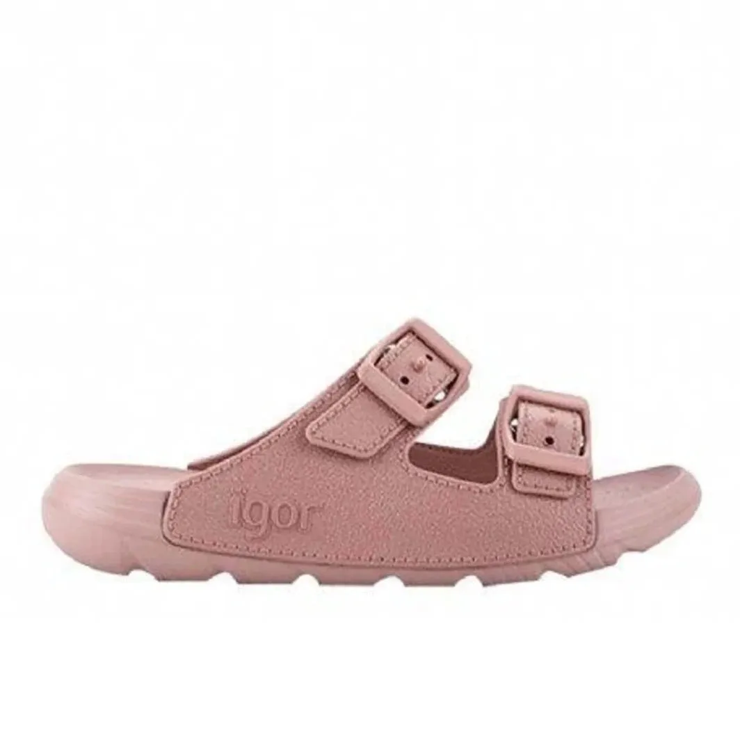 Igor Girl's Kai Sandal - Rosa Effortless Fit