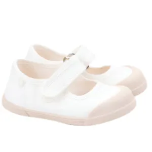 Igor Girl's Lona Mercedes Shoes - Blanco fresh flex