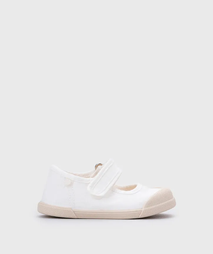 Igor Girl's Lona Mercedes Shoes - Blanco fashion blend