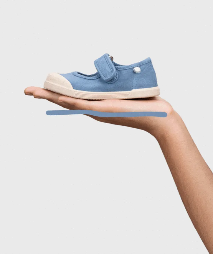 Igor Girl's Lona Mercedes Shoes - Denim fashion blend