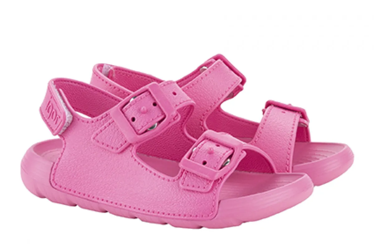 Igor Girl's Maui MC Sandals, Fucsia Pure Comfort