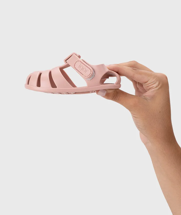 Igor Girl's Nemo Solid Sandals - Maquillaje Coastal Ease