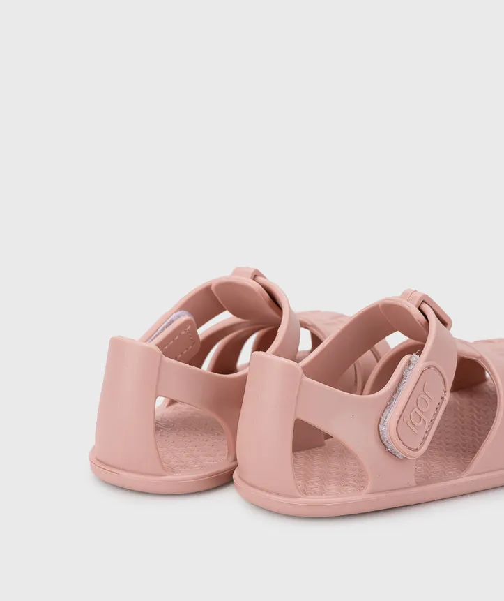 Igor Girl's Nemo Solid Sandals - Maquillaje Beach Flow