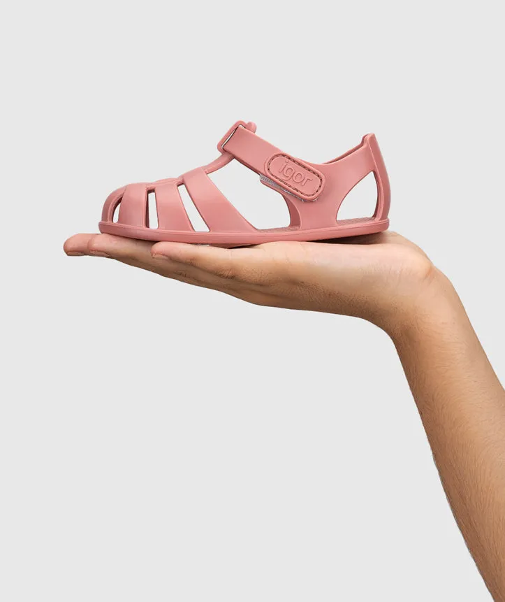 Igor Girl's Nemo Solid Sandals, Nuevo Rosa Fresh Soul
