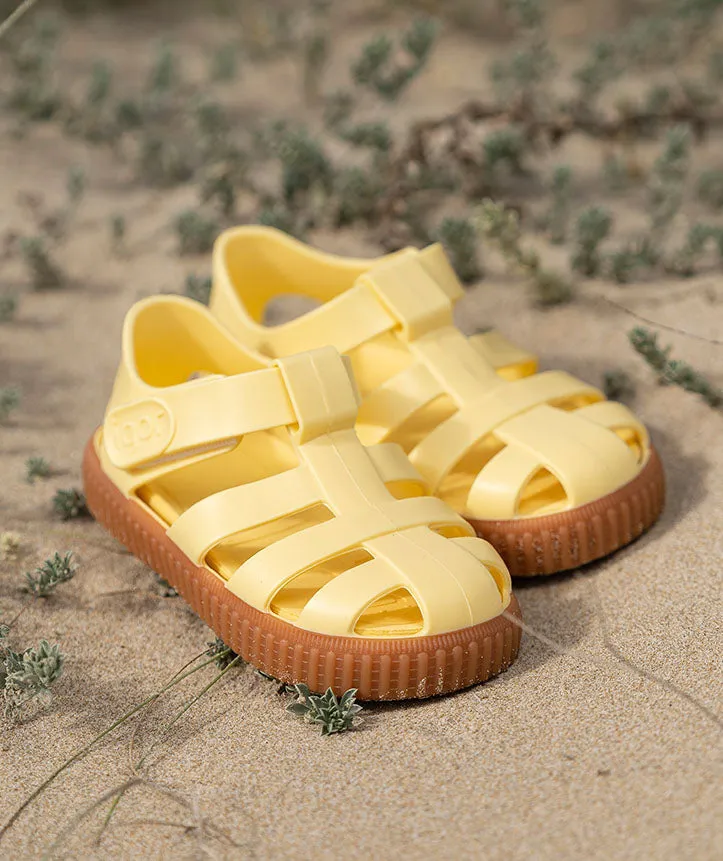 Igor Girl's Nico Caramelo Sandal, Vainilla Street Ease