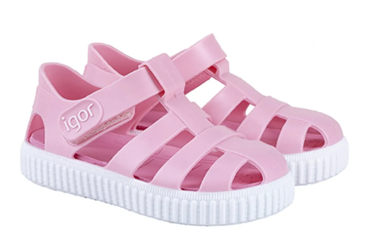 Igor Girl's Nico Sandals - Rosa Lake Soul