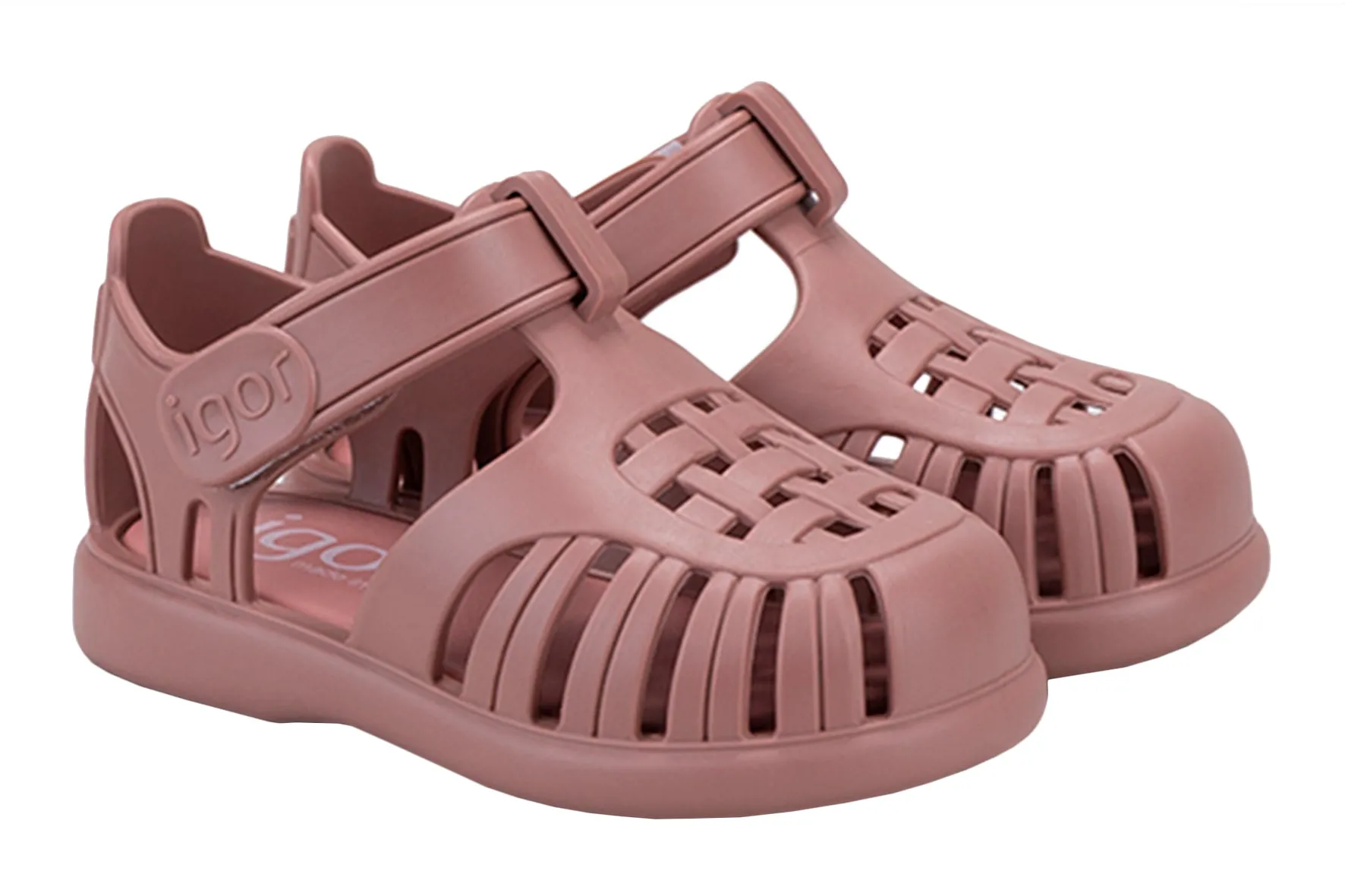 Igor Girl's S10271 Tobby Solid Sandals - Rosa Calm Steps