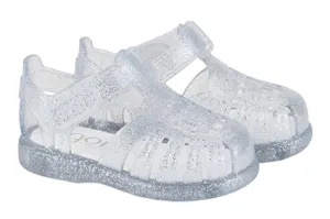 Igor Girl's Tobby Gloss Glitter Sandals - Transparente Sun Path
