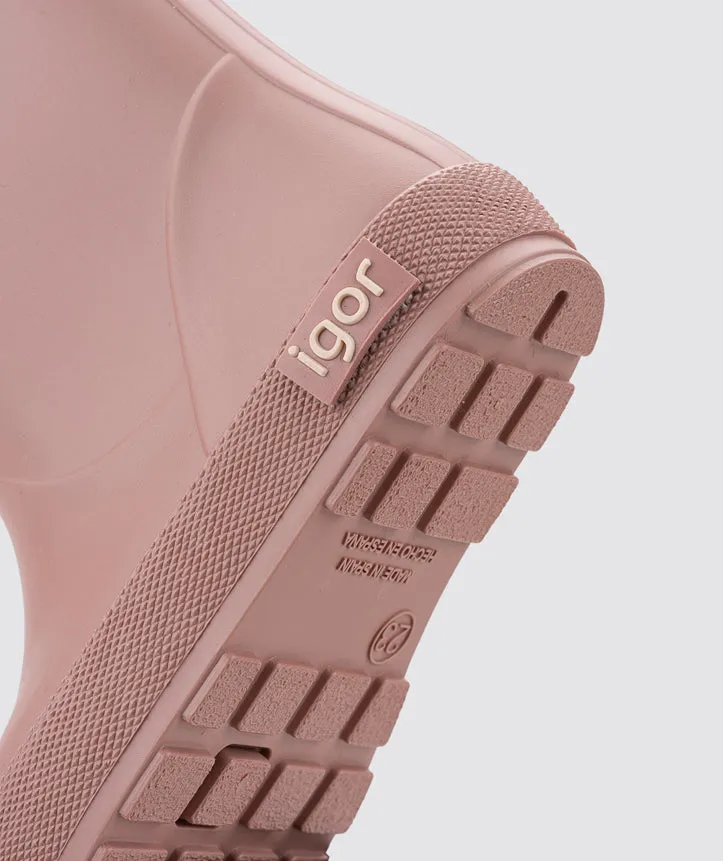 Igor Girl's Yogi Borreguito Rain Boots - Rosa slick vibe