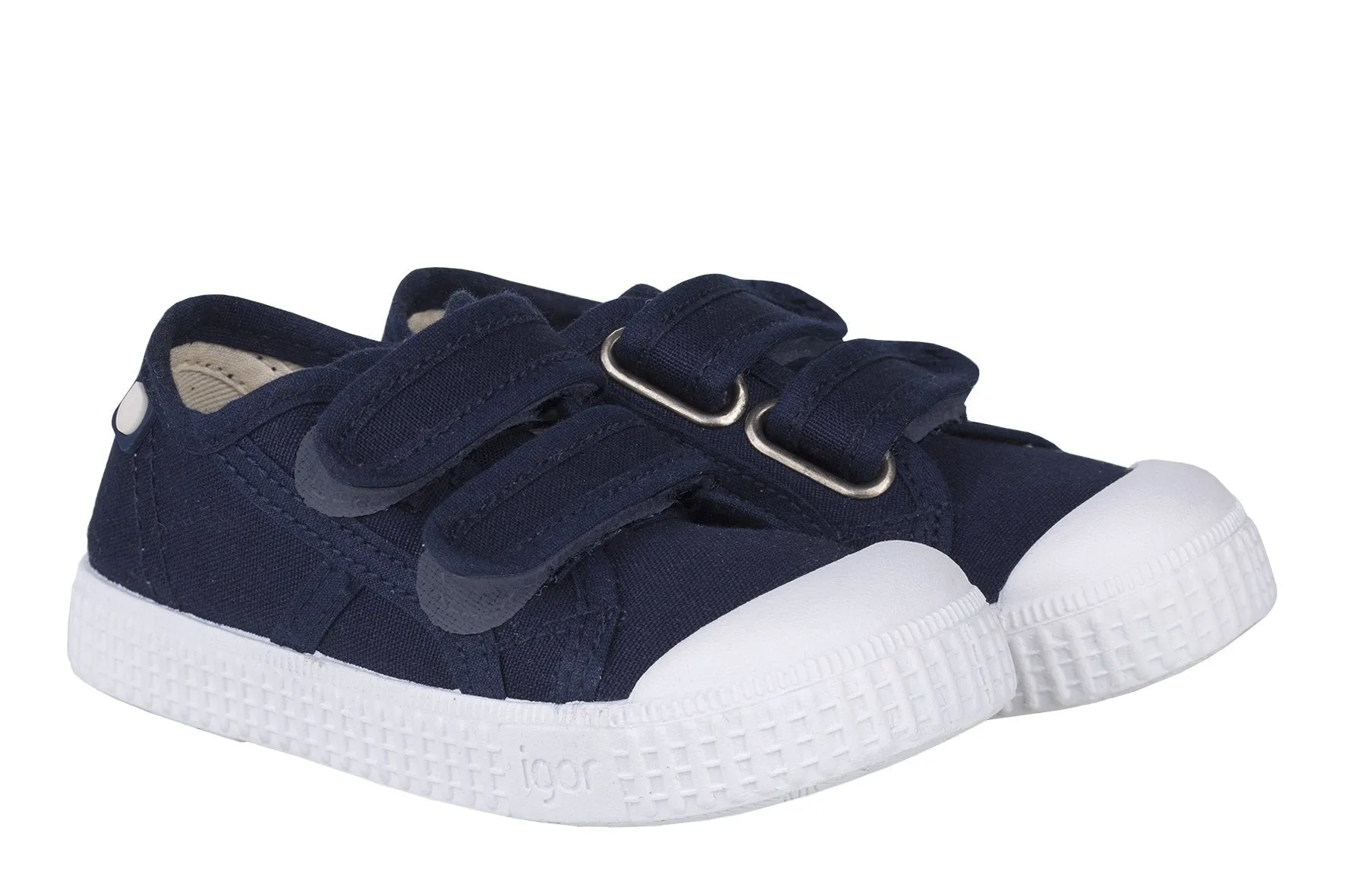 Igor S10199 Boy's and Girl's Berri V Shoes - Marino feet happy