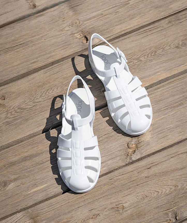Igor S10258 Women's Biarritz Brillo- Blanco City Escape