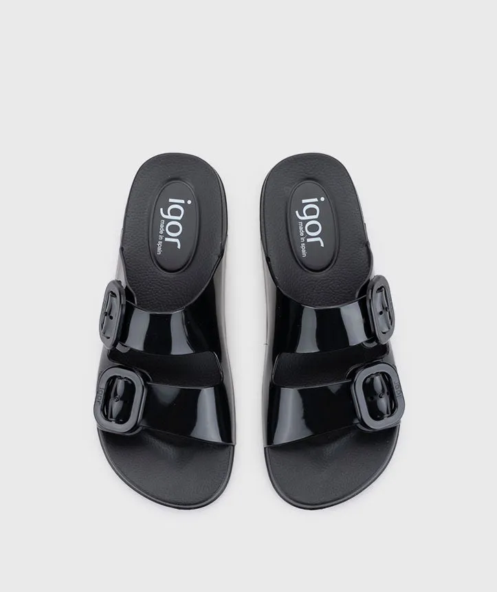 Igor Women's Habana Brillo Sandals, Negro Lake Vibe