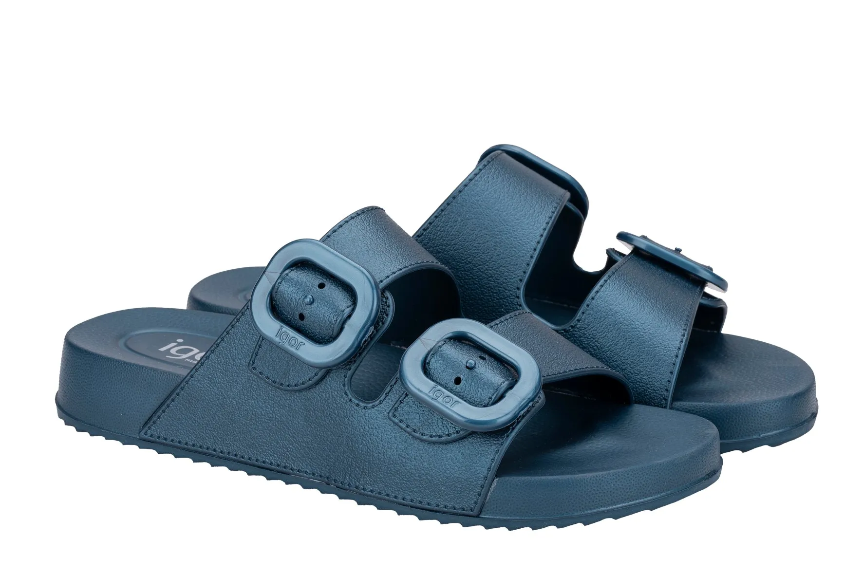 Igor Women's Habana Metal Sandals - Marino Bare Skin
