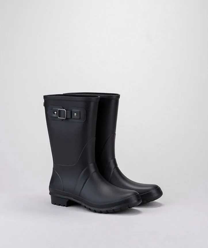 Igor Women's Mini Boira Monocolor Rain Boot - Negro road charm