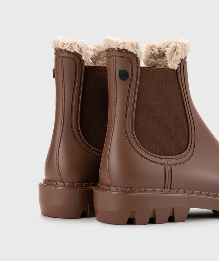 Igor Women's Rock Borreguito Boots, Chocolate neutral edge