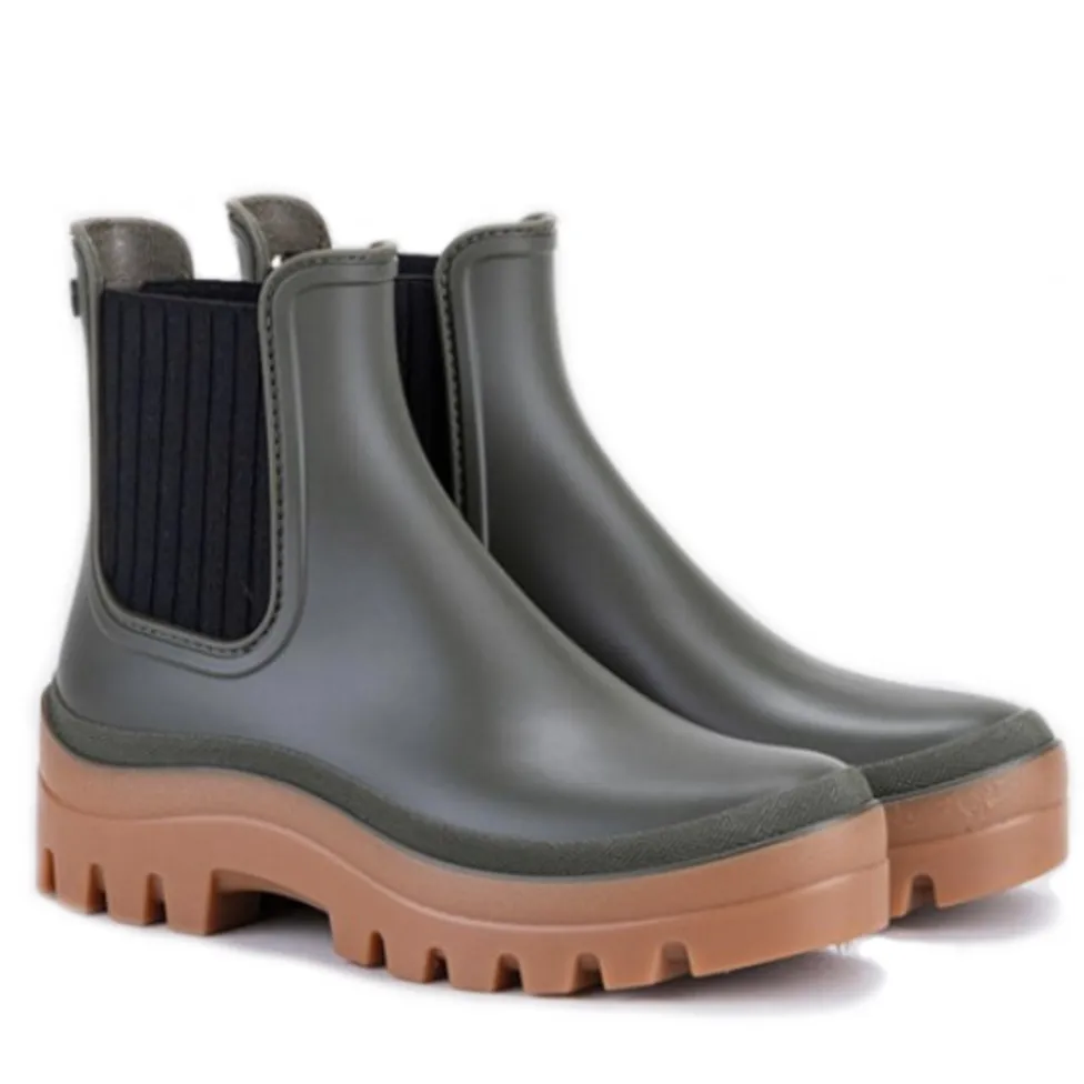 Igor Women's Soul Water Boots - Caramelo Kaki run fast