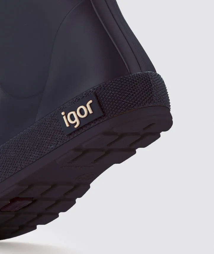 Igor Yogi Cuello Rain Boots, Marino light vibe