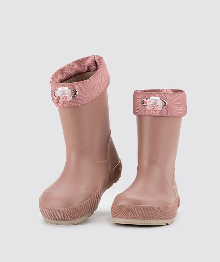 Igor Yogi Dk Cuello Rain Boots, Rosa quiet power