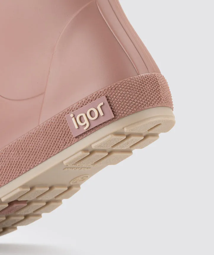 Igor Yogi Dk Cuello Rain Boots, Rosa terrain tough