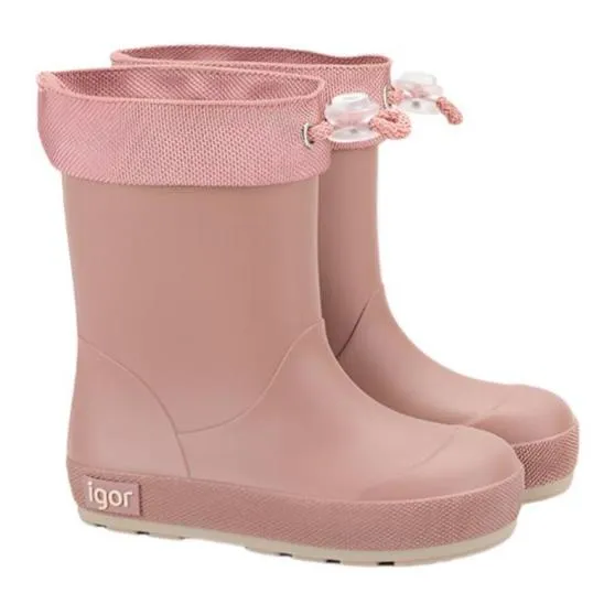 Igor Yogi Dk Cuello Rain Boots, Rosa terrain tough