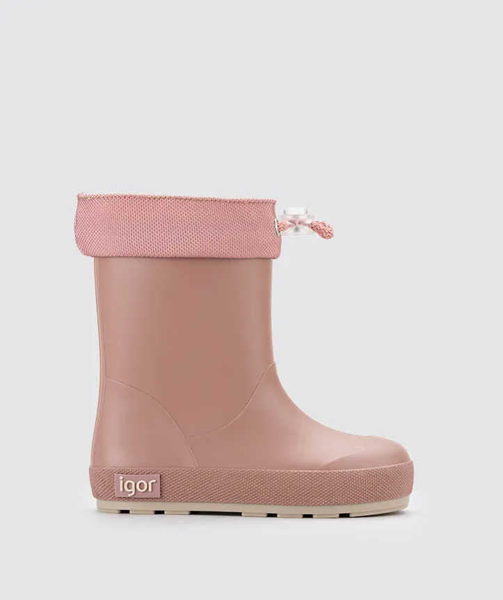 Igor Yogi Dk Cuello Rain Boots, Rosa all day