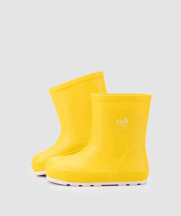 Igor Yogi Nautico Barefoot Rain Boots, Amarillo stealth mode