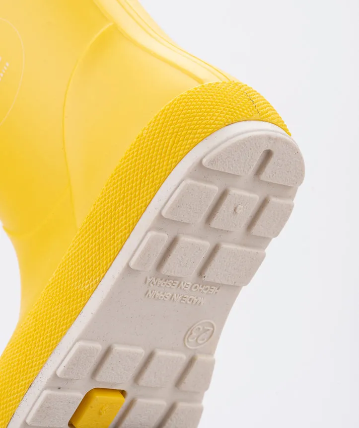 Igor Yogi Nautico Barefoot Rain Boots, Amarillo swift fit