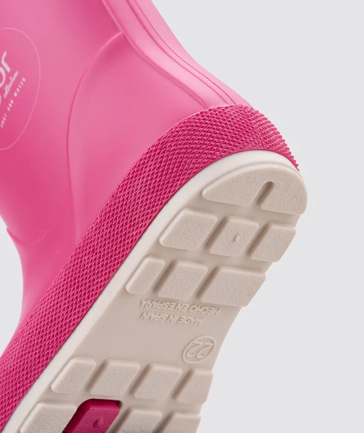 Igor Yogi Nautico Barefoot Rain Boots, Fucsia urban gear