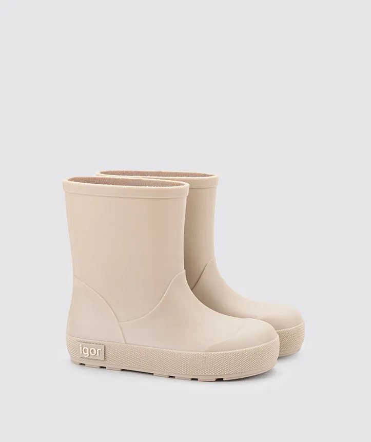 Igor Yogi Rain Boots - Beige race day