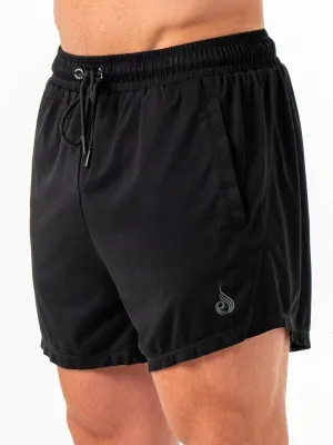 Iron Arnie Shorts - Black fast drying