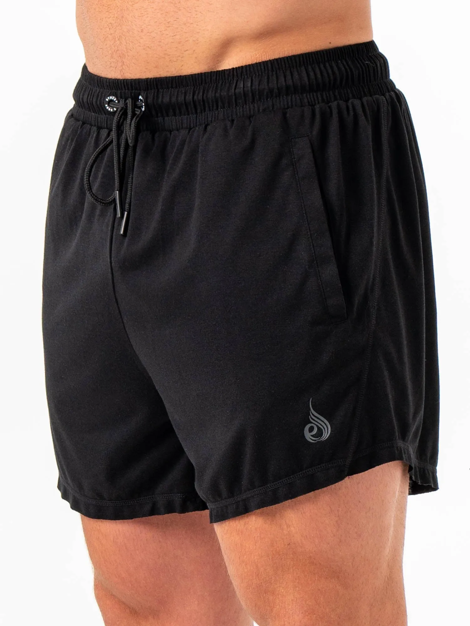 Iron Arnie Shorts - Black fast drying
