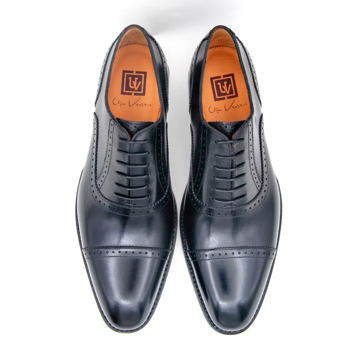 Jonathan High Heel Lace Up Shoes - Black feet happy