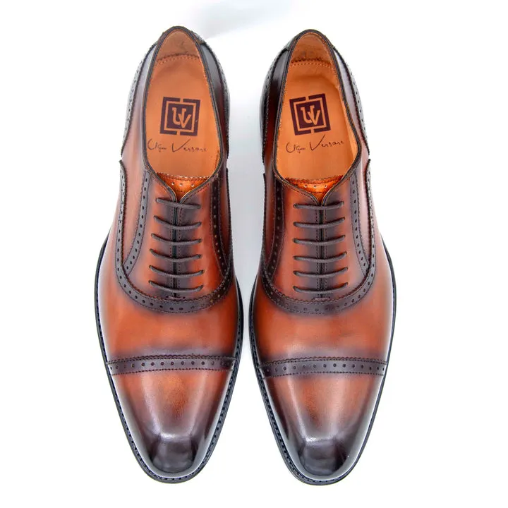 Jonathan High Heel Lace Up Shoes - Caramel light tone
