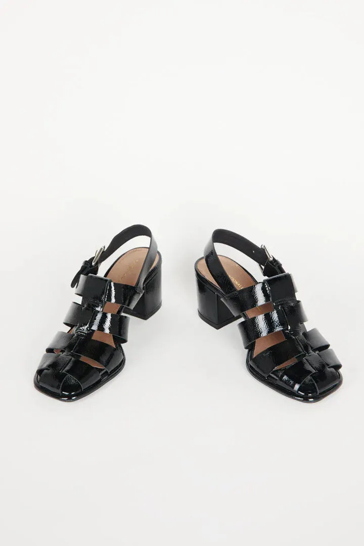 July Sandal in Black from Intentionally Blank Travel Joy