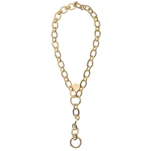 Lariat Multi-Style Chunky Link Chain - One Length (Adjustable) Youthful Fashion