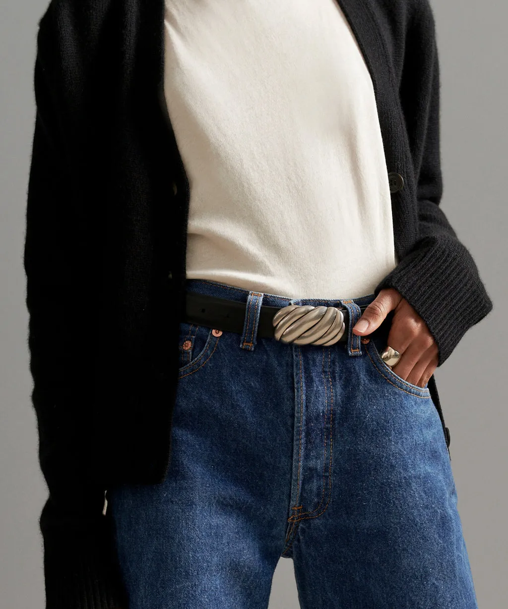 Leather Jules Belt weekend wear