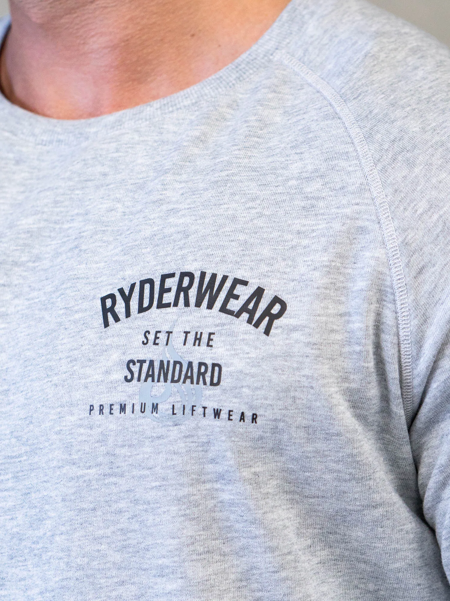 Legacy Crewneck - Grey Marl unisex style