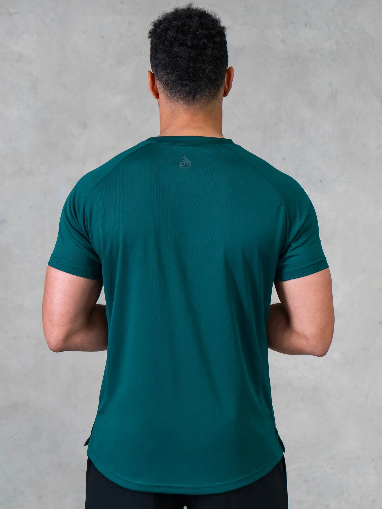 Legacy Mesh T-Shirt - Emerald eco friendly