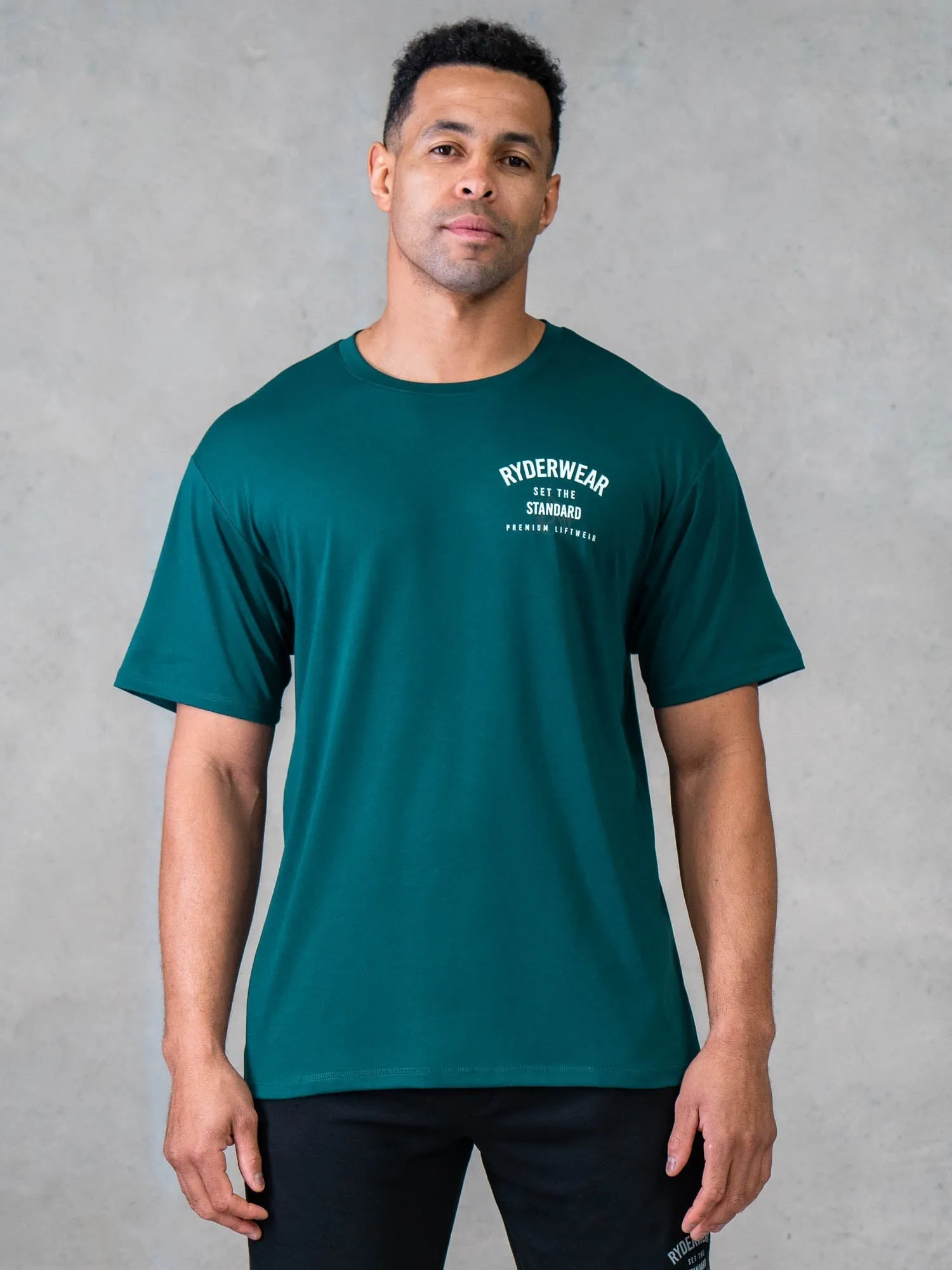 Legacy T-Shirt - Emerald sporty appeal